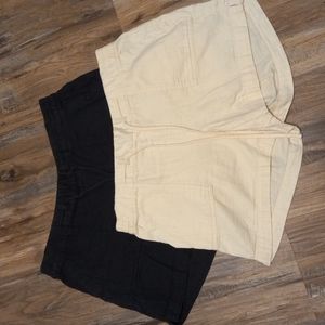 2 pairs of Old Navy 100% cotton shorts